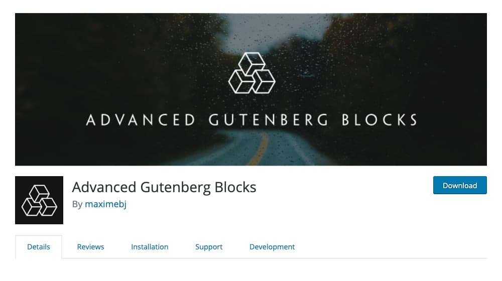 Advanced Gutenberg Blocks Plugin