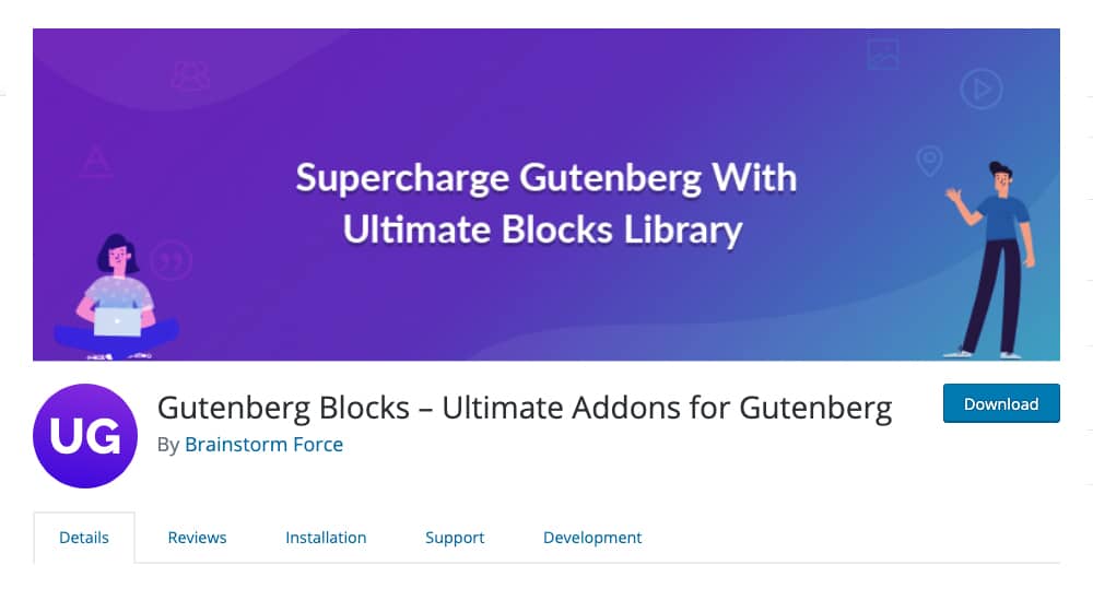 Gutenberg Blocks Plugin