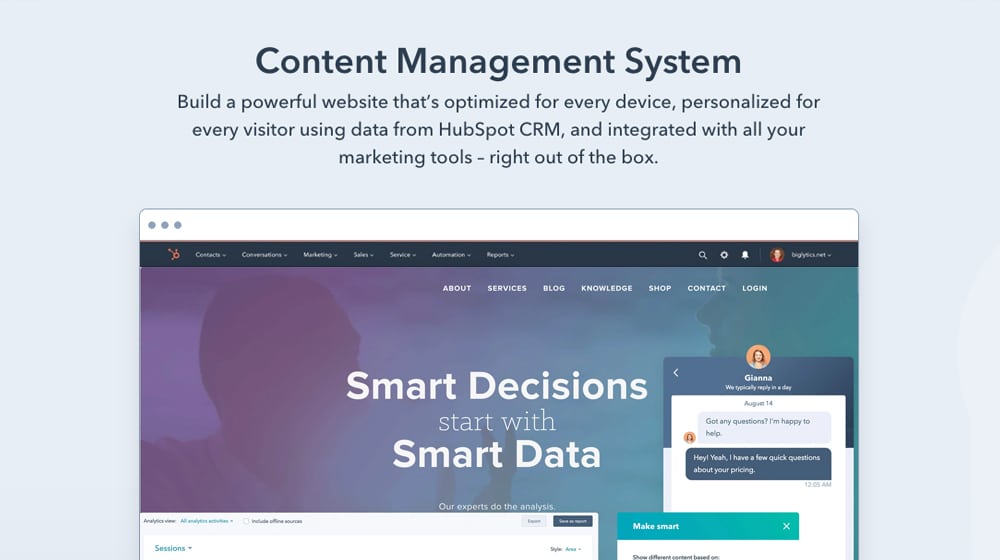 HubSpot CMS System