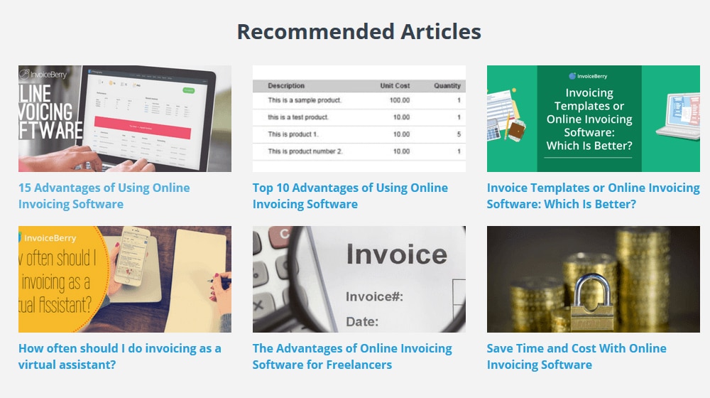 Recommended Articles Plugin