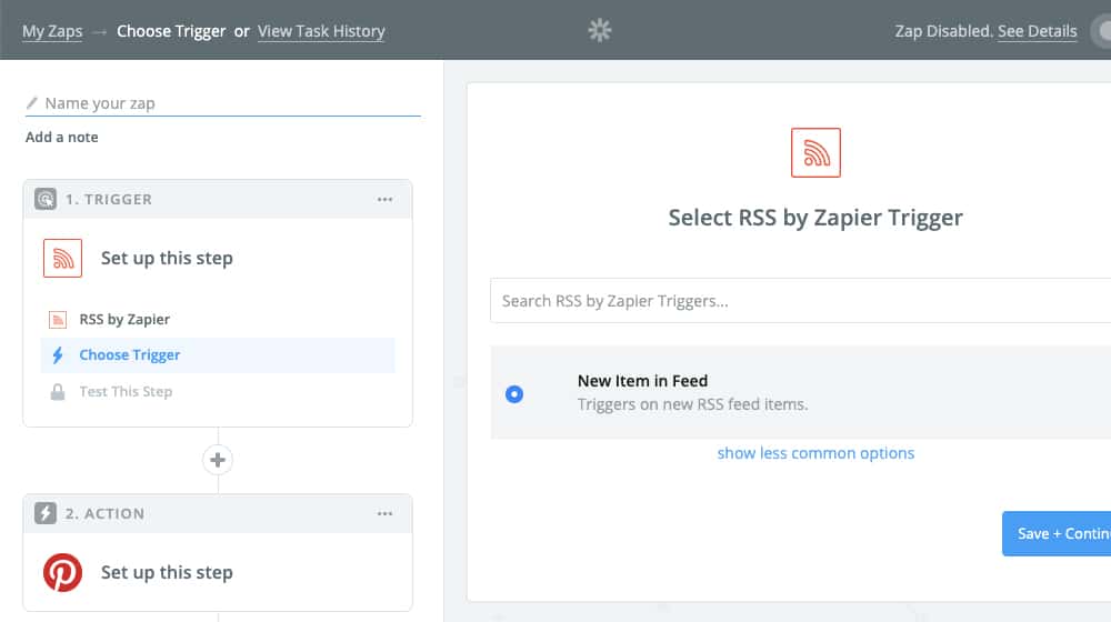 Zapier Rss To Social Media