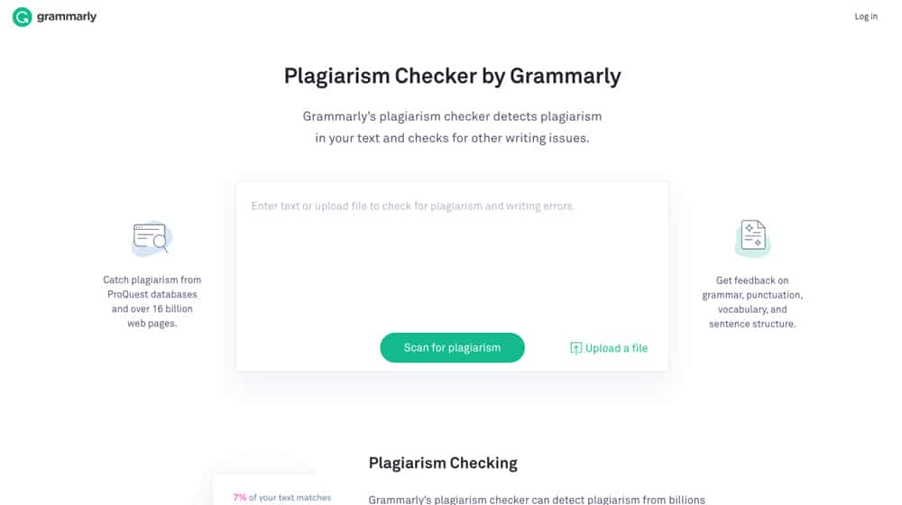 Grammarly Homepage