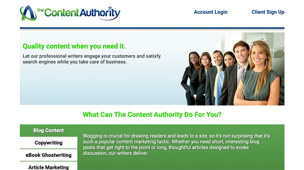 The Content Authority