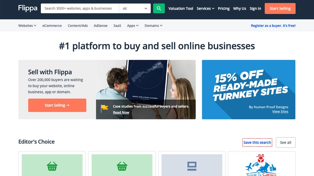 Buy Sell Online Businesses