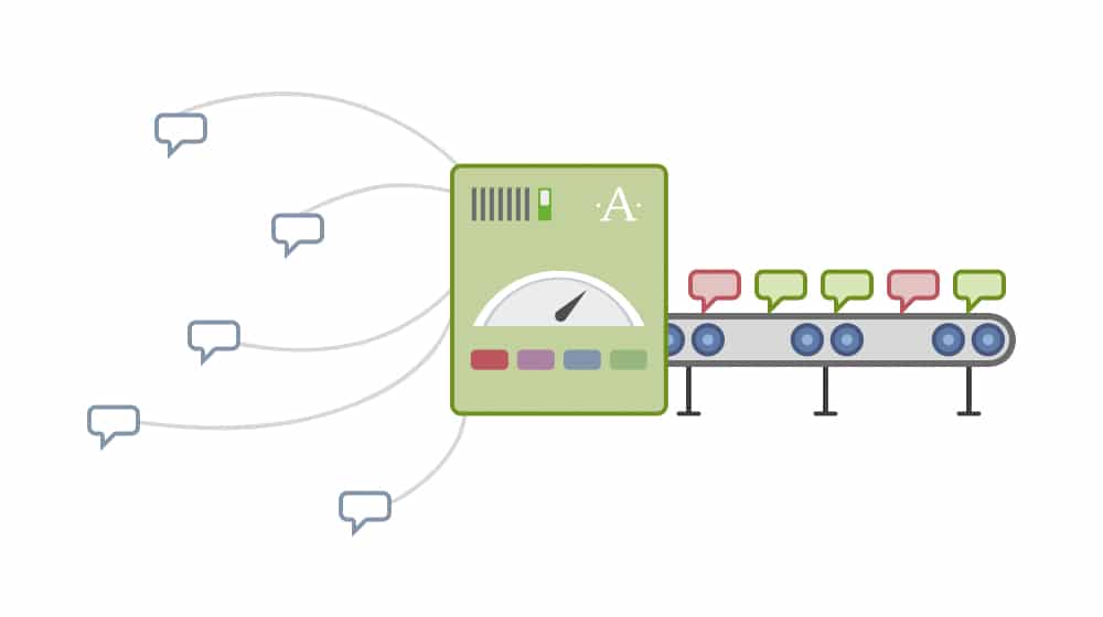 Akismet Illustration Showing Filtered Comments