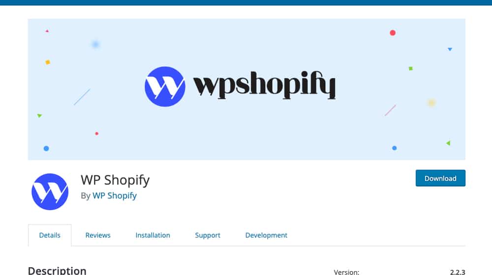 WP Shopify Plugin