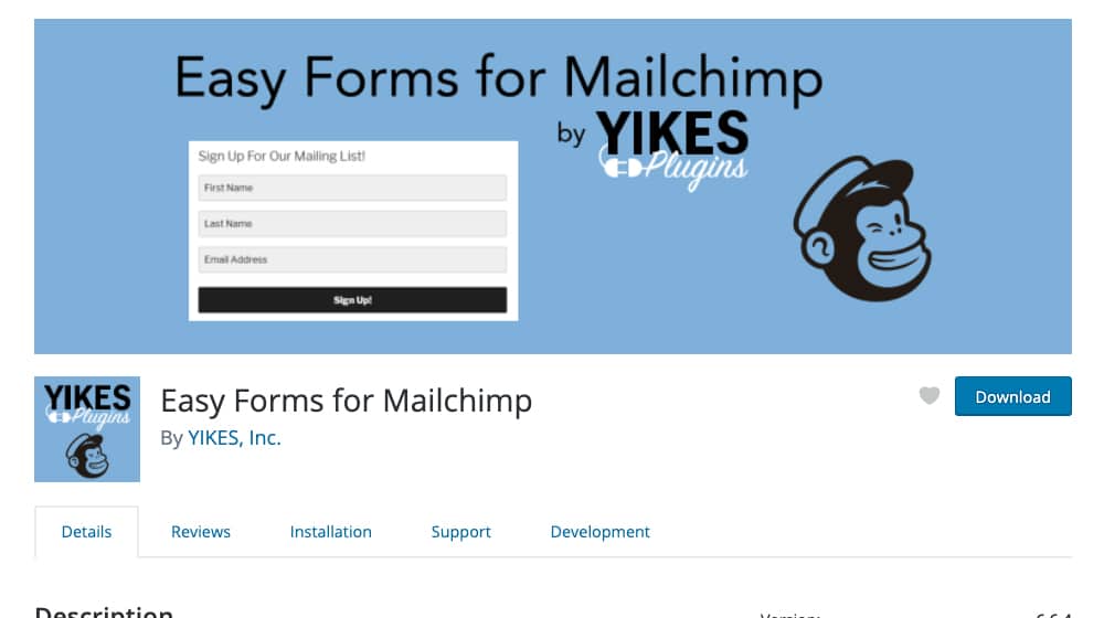 Easy Forms for MailChimp