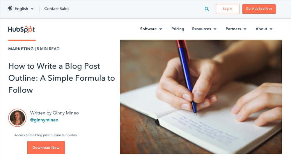 How To Create A Blog Post Outline With Free Templates