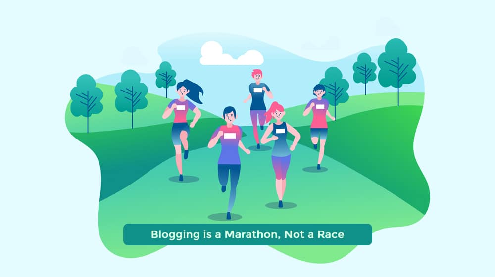 Blogging is a Marathon