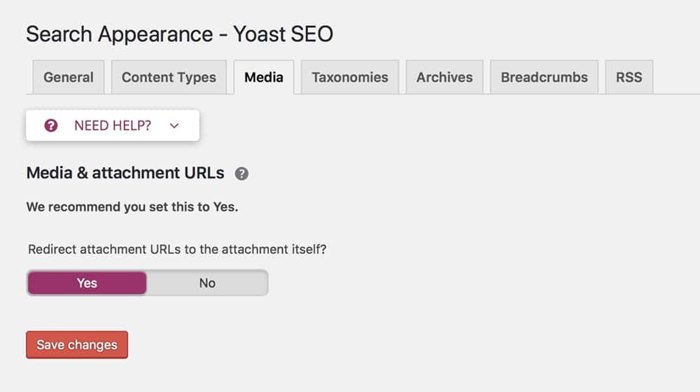 Yoast Search Appearance