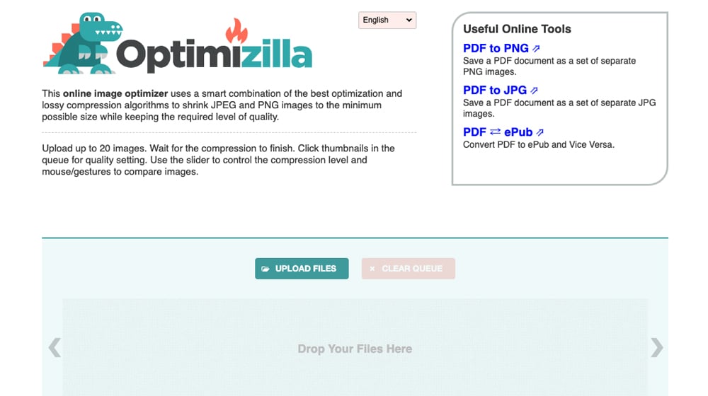 Optimizilla Tool