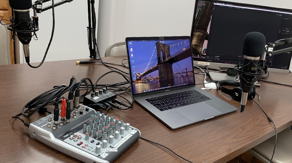 Podcasting Setup Hardware