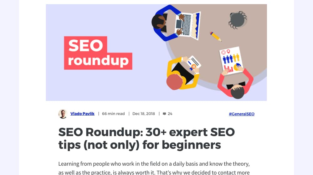 SEO Experts Roundup