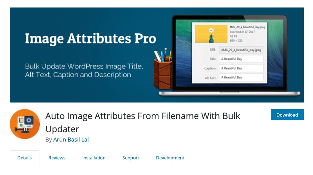 Image Attributes Pro