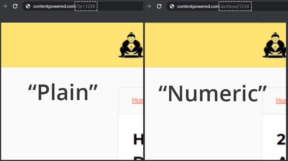 Plain vs Numeric