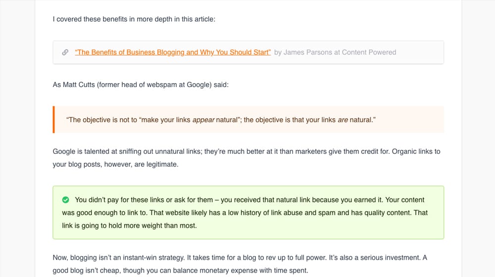 Article Snippets