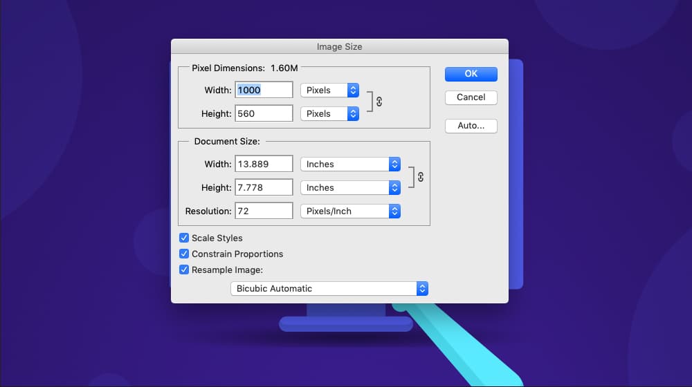 Canvas Size in Photoshop