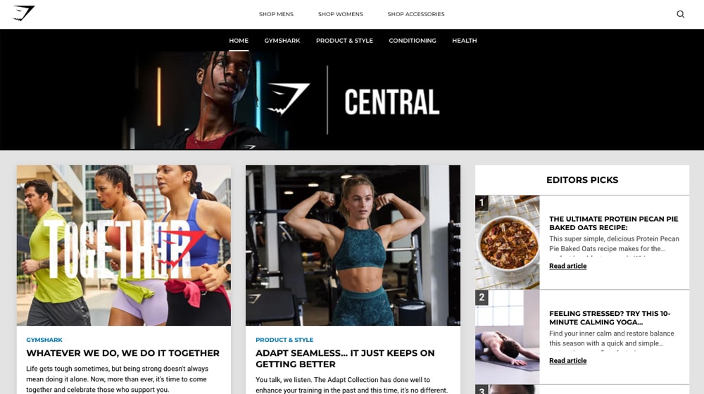 Gymshark Central