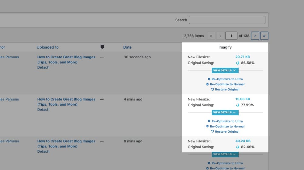 How To Properly Size Images in WordPress (PSI Item)