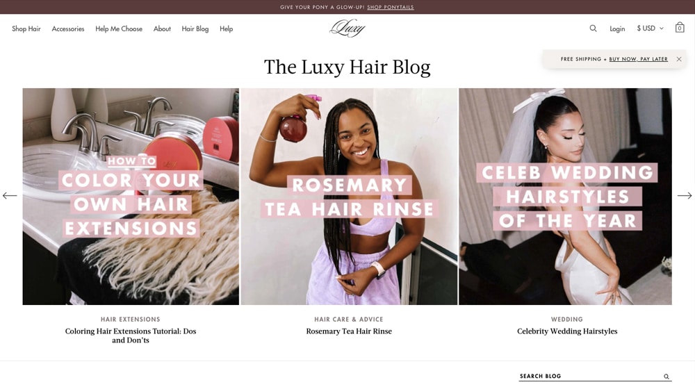 Luxy Blog