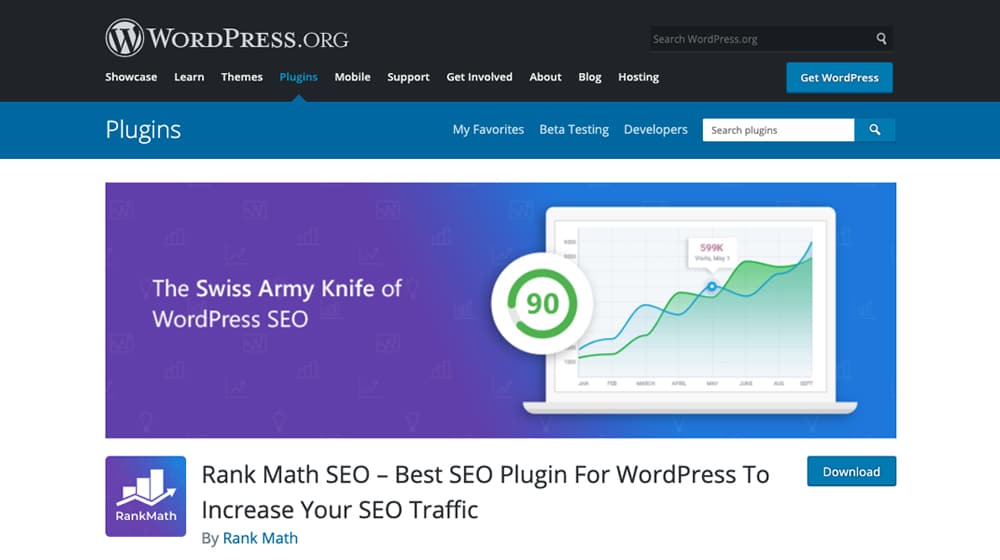 Rank Math on WordPress