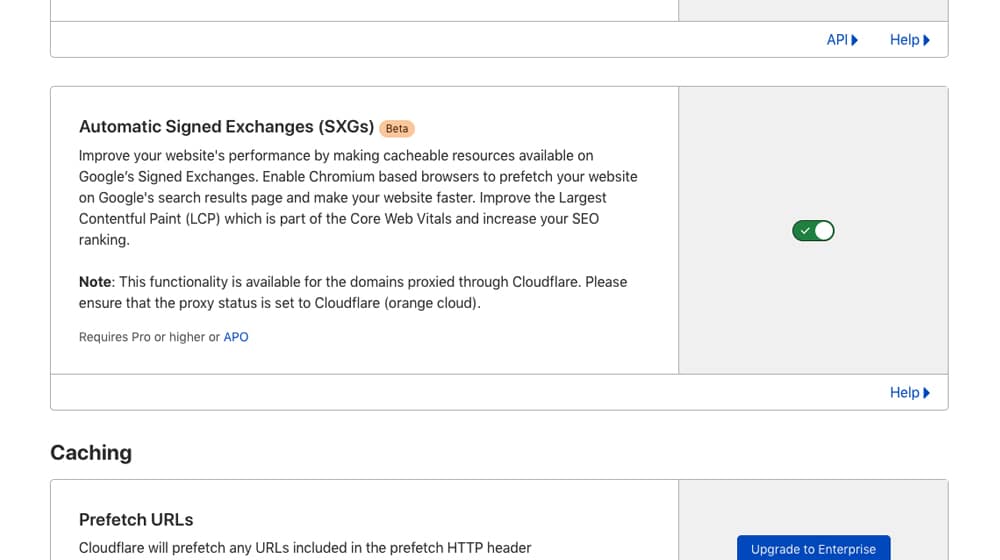 Automatic Signed Exchanges in Cloudflare