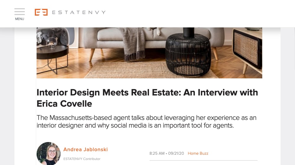 Real Estate Interview of Designer