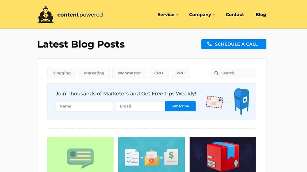 Example Blog Marketing