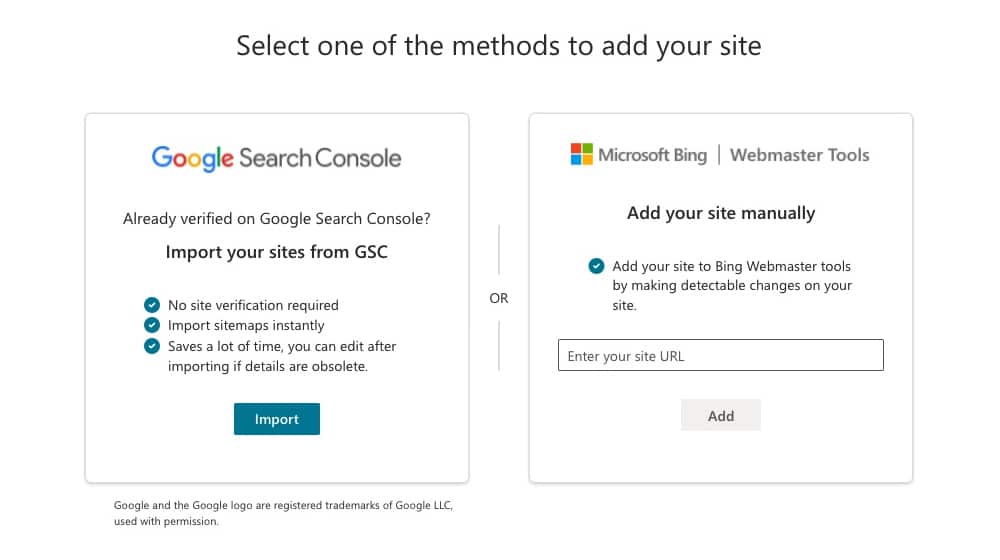 Search Console Option