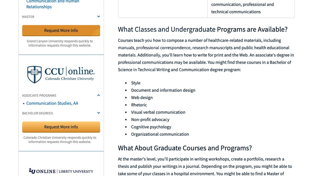 Classes and Undergrad Examples