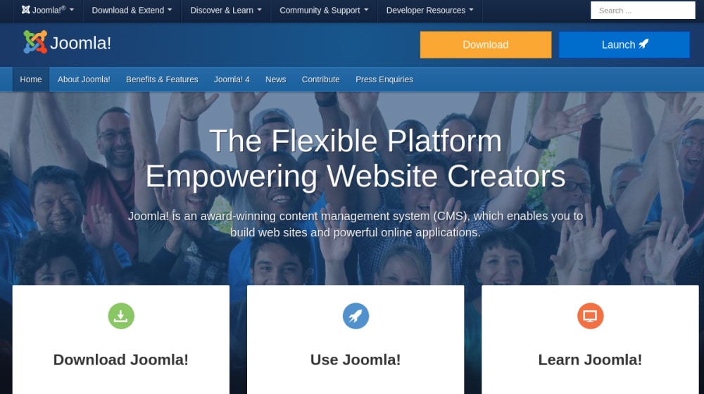 Joomla Homepage