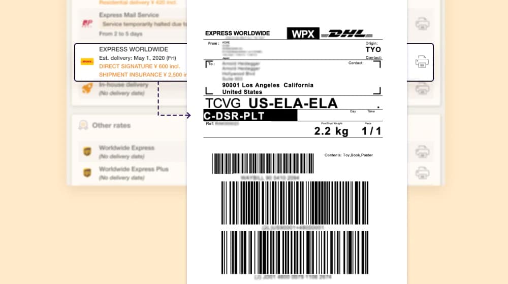 Print Shipping Labels - AfterShip Shipping Features