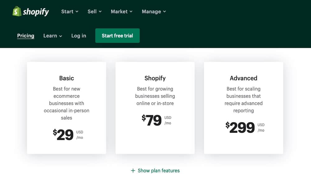 Changes to Shopify's 2024 Plan Pricing