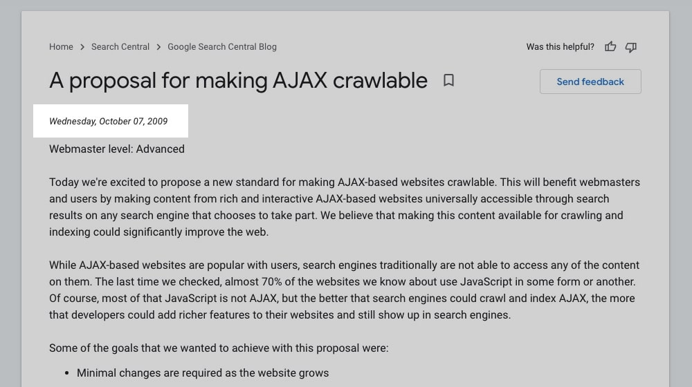 Making JS Crawlable