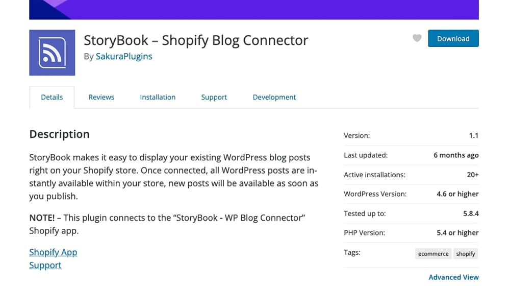 Display WordPress Blog on Shopify