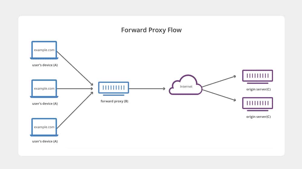 Forward Proxy Flow