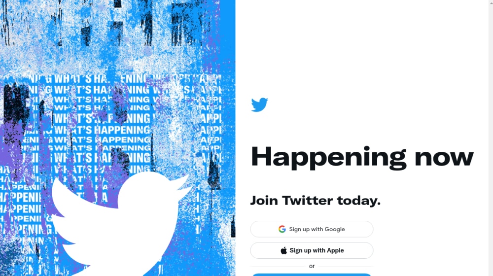 Twitter Homepage