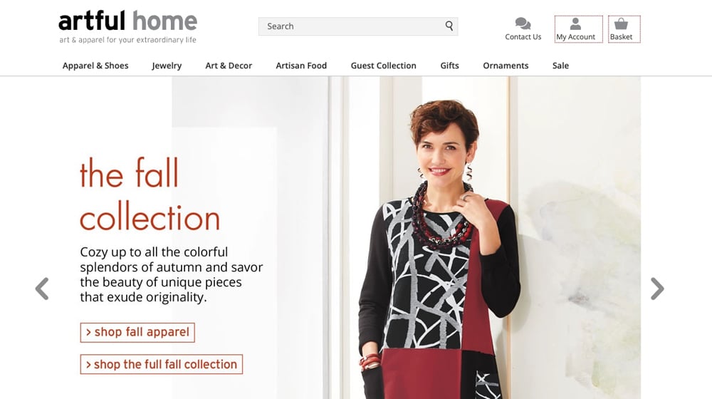 Artful Home Homepage