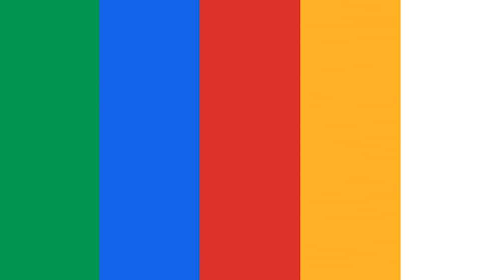 Google Color Palette Example