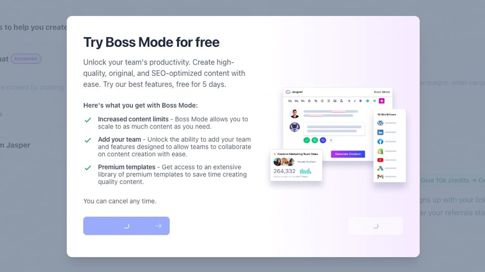 Boss Mode Free Trial