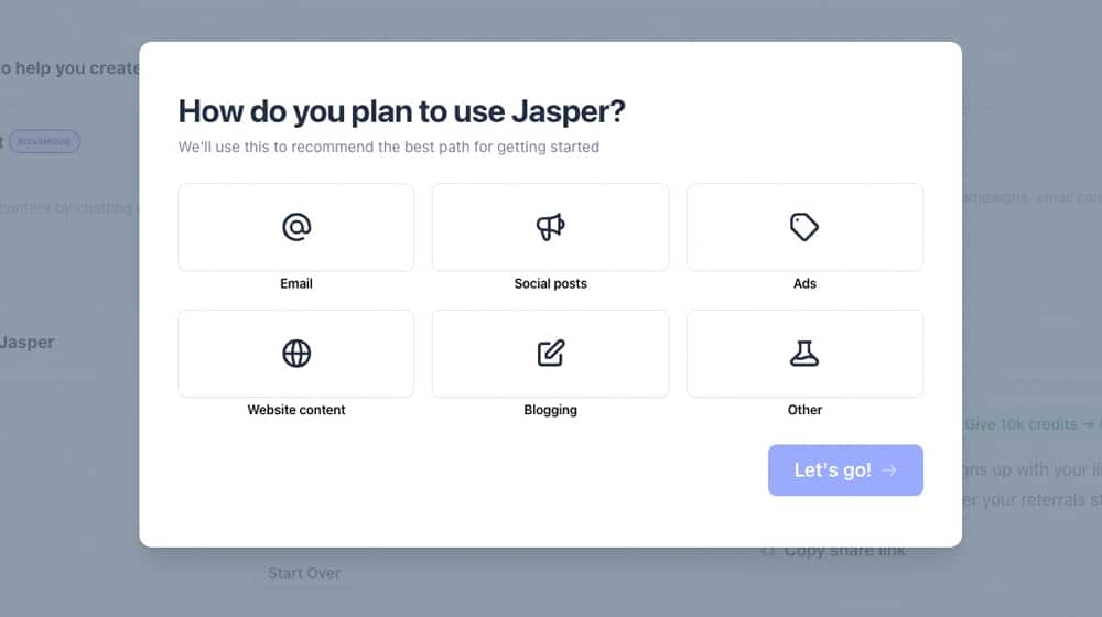 How Do You Plan To Use Jasper