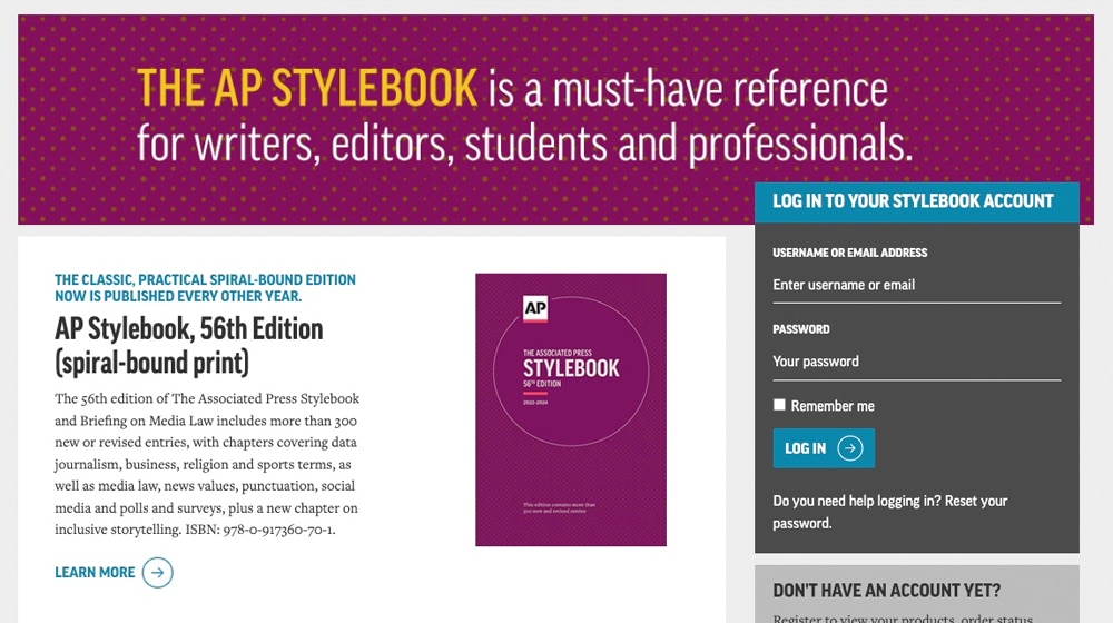 AP Stylebook 2023