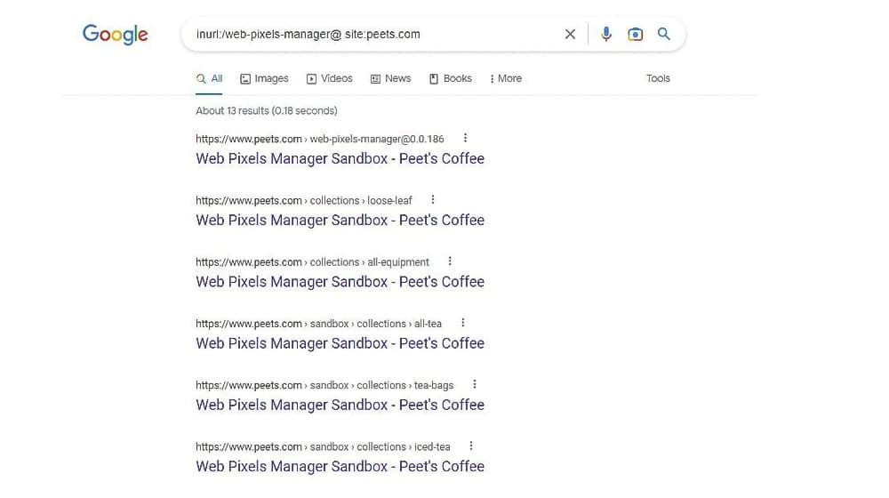 Google Indexing Hidden Pages