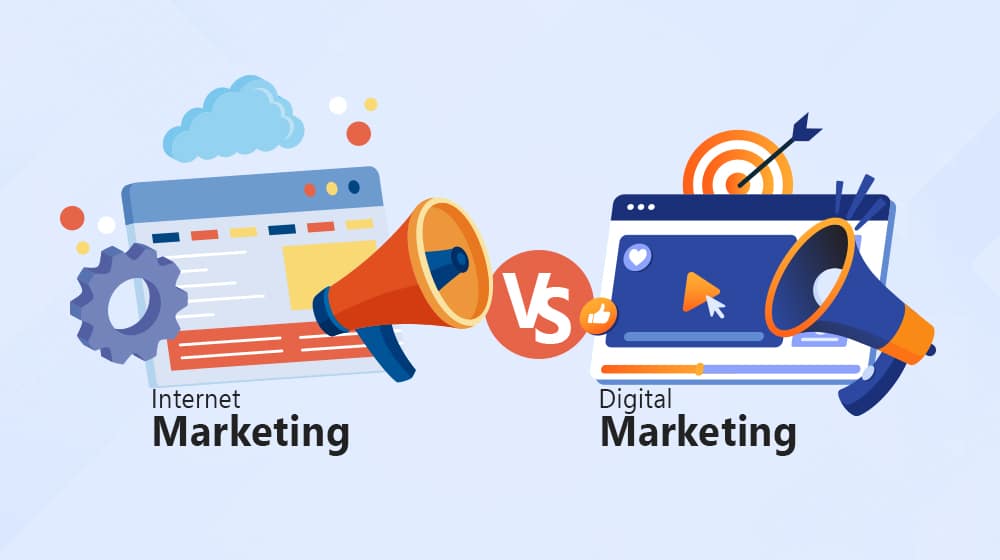 Internet Marketing Vs Digital Marketing