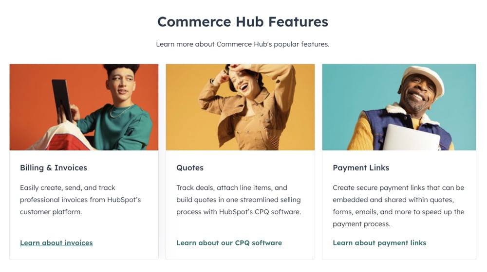 CommerceHub Features