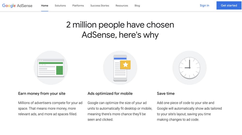 Google AdSense Ad Network