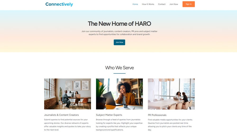 The Connectively Website