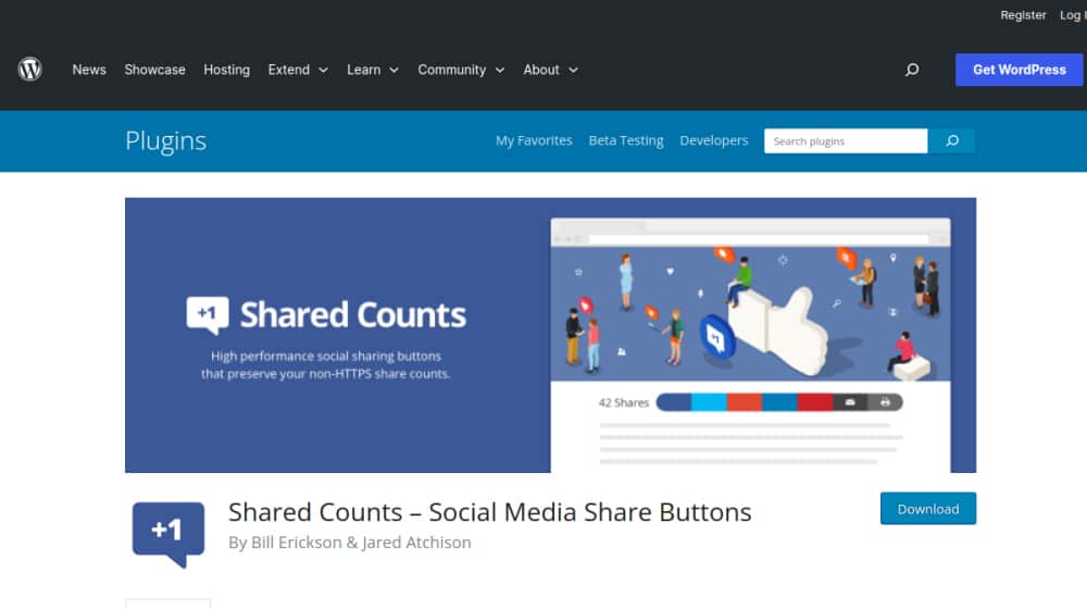 Shared Counts Plugin