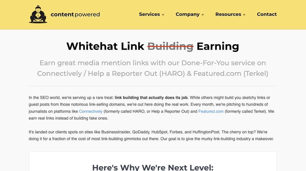 Whitehat Link Earning