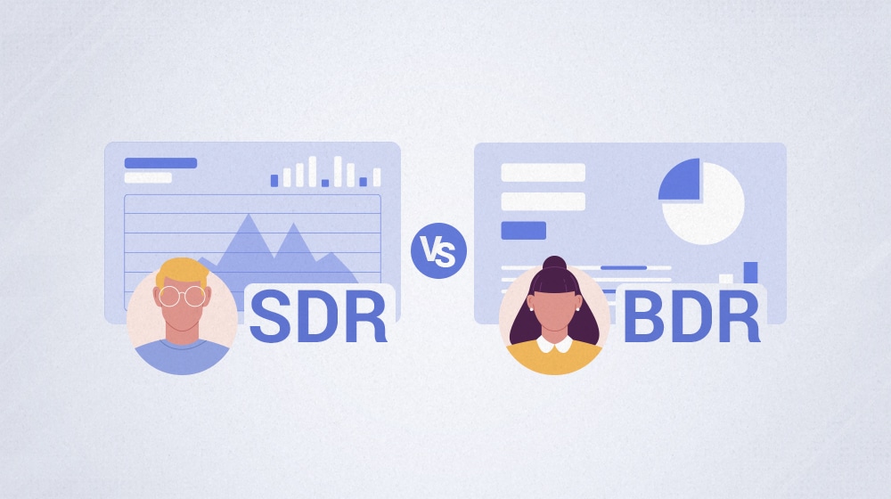 SDR vs BDR